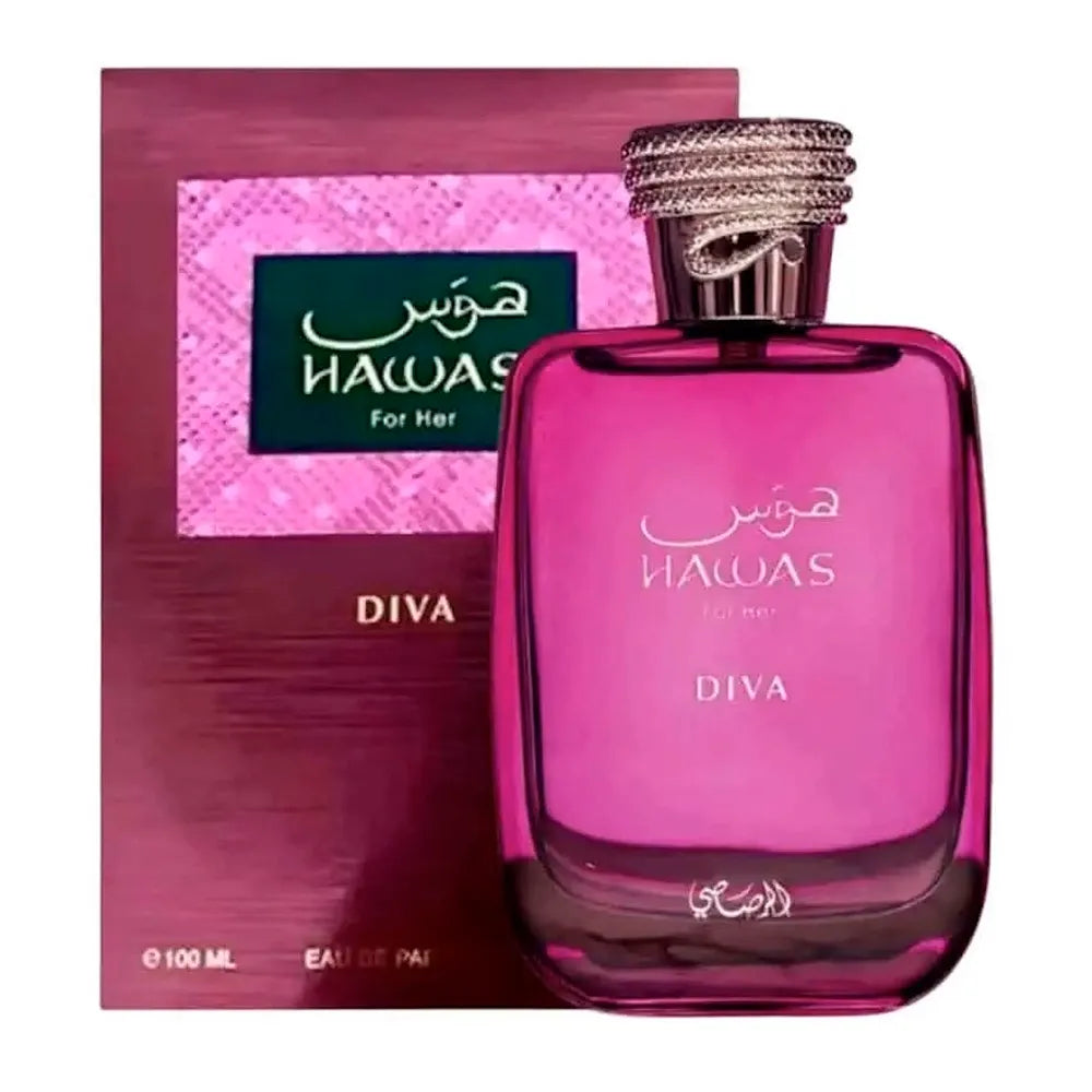 Hawas For Her Diva 100ml EDP | Rasasi Mujer – Central Perfumes