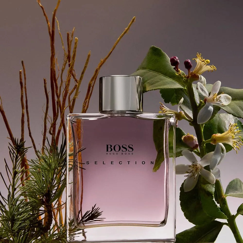 Perfume hugo boss selection hombre 90ml eau de toilette fragancia amaderada aromática fresca y elegante