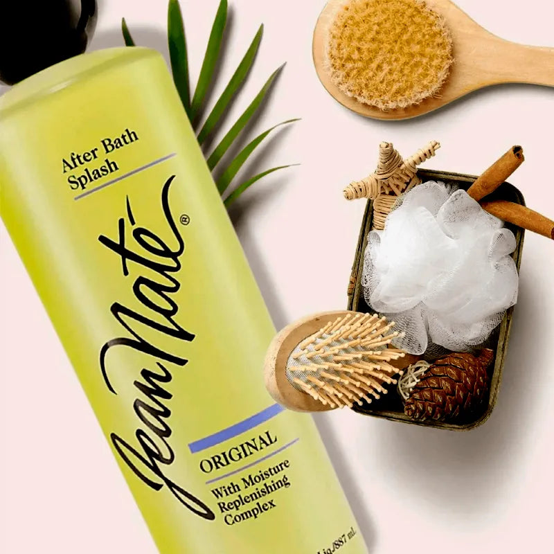 Caja Jean Nate Revlon 887 ml Splash empaque original