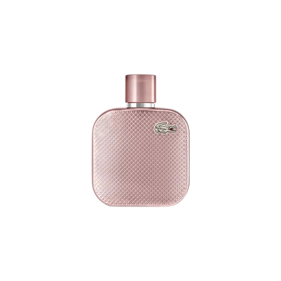 Presentación completa del perfume Lacoste Silver Rose L.12.12 Eau De Parfum Mujer 100 ml