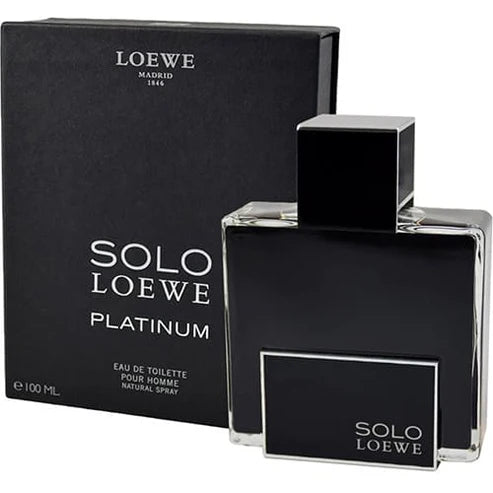 Perfume Solo Loewe Platinum Hombre Eau De Toilette 100ml