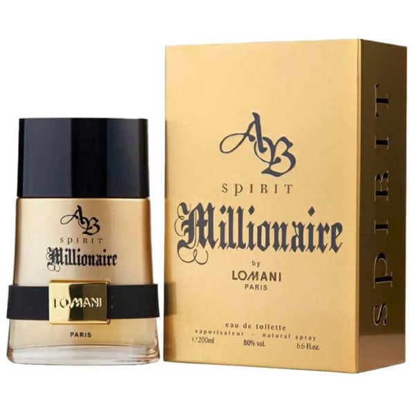 Perfume Lomani Ab Spirit Millionaire 200ml Hombre Eau De Toilette