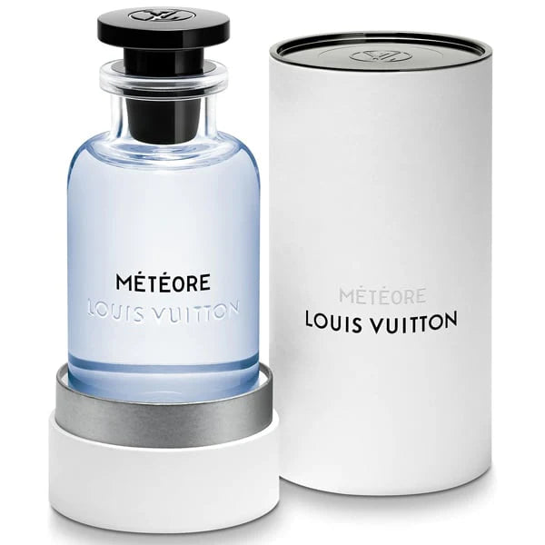 Frasco del perfume Louis Vuitton Météore diseño moderno y elegante
