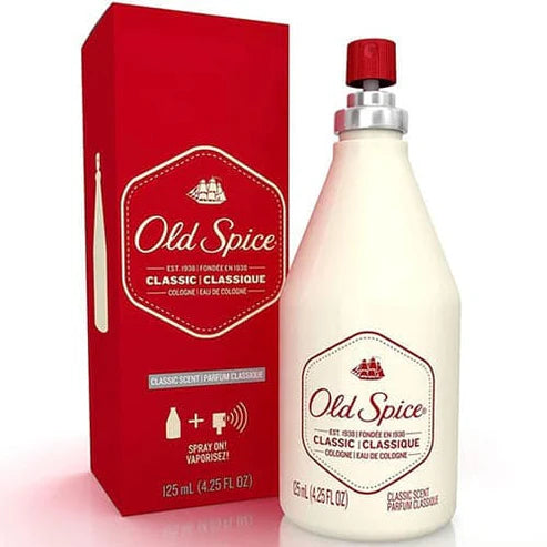 Perfume Old Spice Classic Shulton Company Eau De Cologne 125ml
