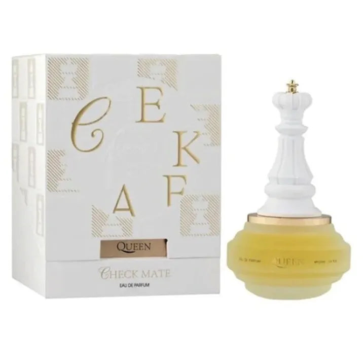 Perfume Armaf Queen Check Mate para mujer 100ml Eau de Parfum fragancia floral frutal con notas de pera y jazmín