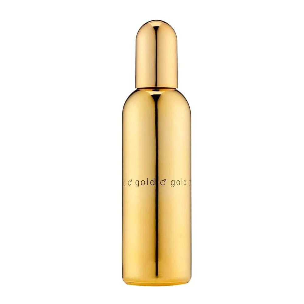 Botella de perfume Colour Me Gold Milton Lloyd 100ml con notas florales y orientales de gran elegancia