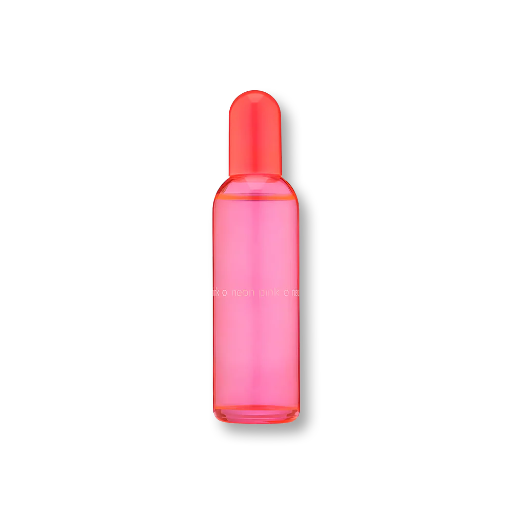 Botella de perfume Colour Me Neon Pink Milton Lloyd 100ml con notas frutales y florales juveniles y luminosas