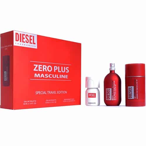Diesel Zero Plus Masculine Set Perfume Estuche 75ml