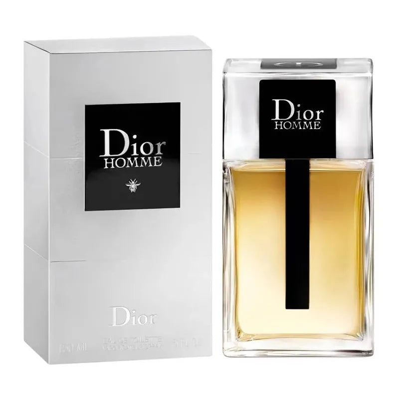 Fragancia masculina Dior Homme Eau de Toilette 150ml original con notas amaderadas y frescas