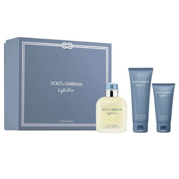 Light Blue Set Estuche Dolce Gabbana Pour Homme - 125ml