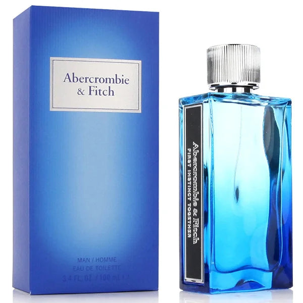 Perfume First Instinct Together de Abercrombie para hombre EDT 100ml con fresca fragancia acuática y especiada ideal para el día a día