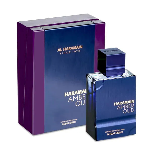 Perfume Amber Oud Dubai Night Al Haramain Hombre 100ml Extrait De Parfum