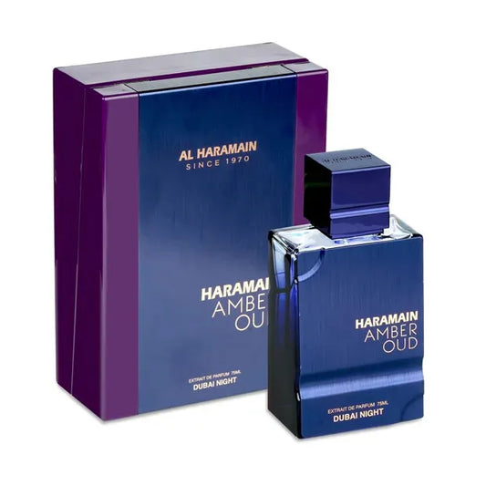 Perfume Amber Oud Dubai Night Al Haramain Hombre 100ml Extrait De Parfum
