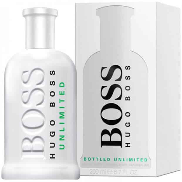 Perfume Hugo Boss Bottled Unlimited para hombre Eau de Toilette 200ml con moderna fragancia cítrica amaderada