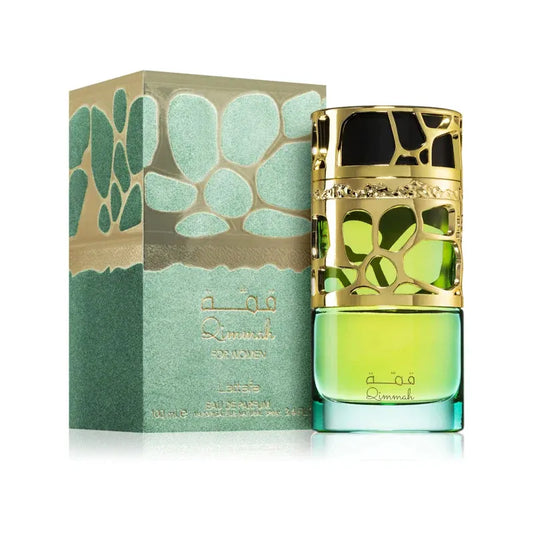 Perfume Lattafa Qimmah para mujeres fragancia oriental floral 100ml Eau de Parfum duradera