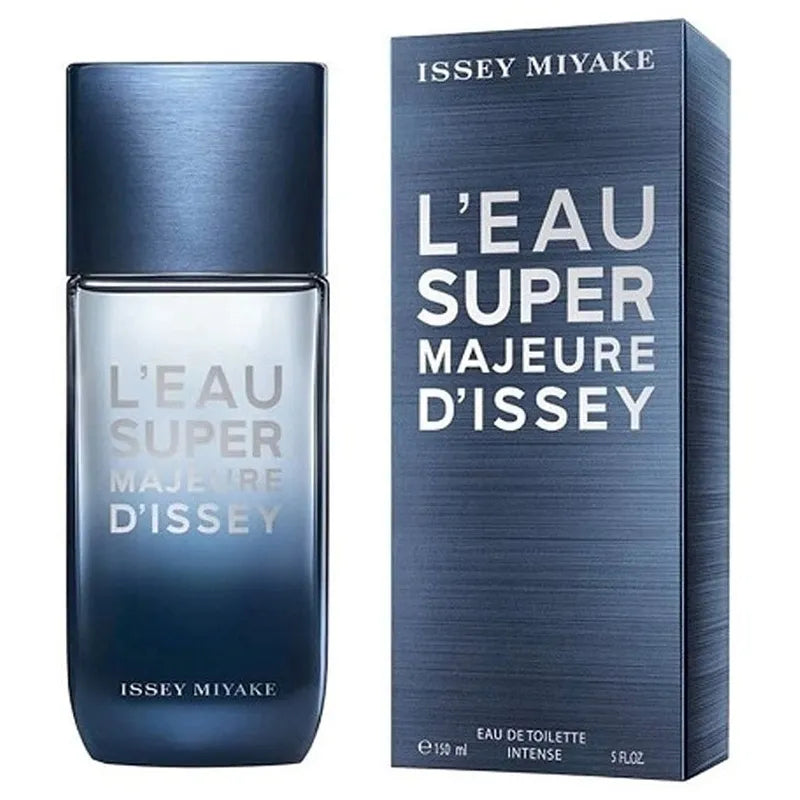 perfume leau super majeure dissey intense issey miyake eau de toilette hombre 150ml fragancia poderosa con notas marinas amaderadas y especiadas