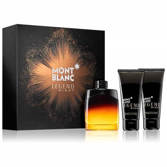 Estuche Mont Blanc Legend Night Set Perfume Hombre 100ml