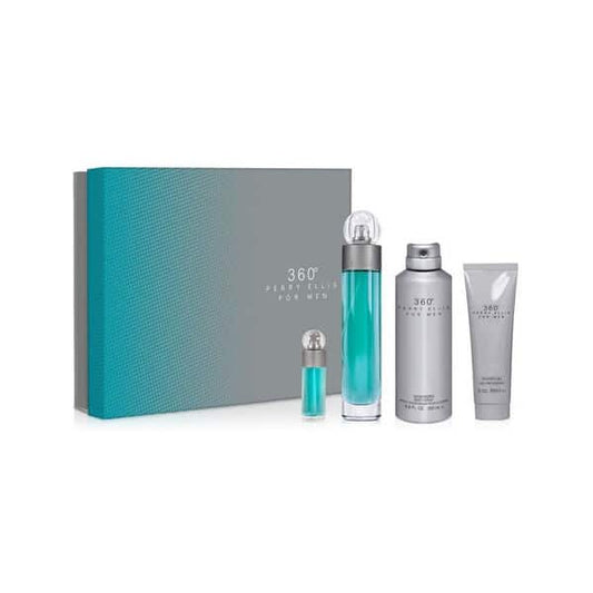 Set 360 For Men Estuche Perry Ellis - 100ml - Eau De Toilette - Hombre
