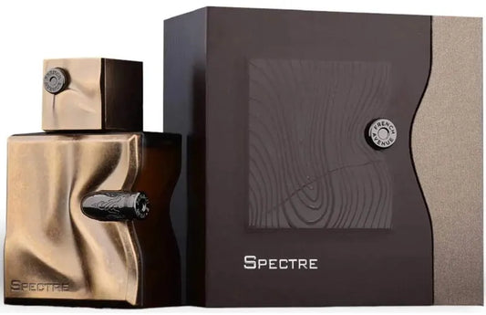 Perfume Spectre Fragrance World fragancia oriental amaderada con notas de vainilla sándalo y pimienta negra presentación de 80 ml Eau de Parfum