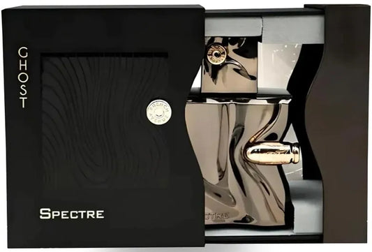 Perfume Spectre Ghost Fragrance World fragancia oriental amaderada con notas de vainilla sándalo y pimienta negra presentación de 80 ml Eau de Parfum