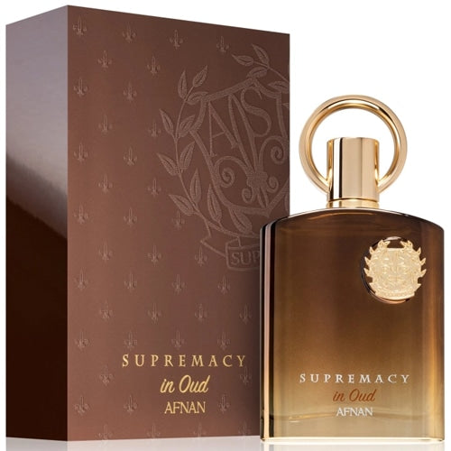 Perfume Supremacy in Oud de Afnan Eau de Parfum unisex 100ml con intensas notas de oud especias y miel para una fragancia exótica y duradera