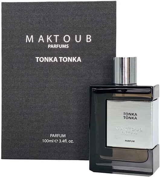 Perfume Tonka Tonka Maktoub Parfums fragancia oriental dulce con notas de haba tonka vainilla y almizcle presentación de 100 ml Parfum