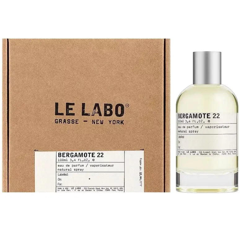 Perfume Bergamote 22 Le Labo - 100ml - Eau De Parfum