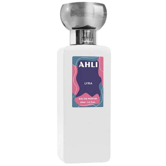 perfume ahli lyra unisex de 60 mililitros con aroma oriental y diseño exclusivo