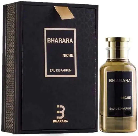 Perfume Bharara Niche en presentación de 200ml con una fragancia intensa y duradera ideal para quienes buscan un aroma sofisticado y exclusivo