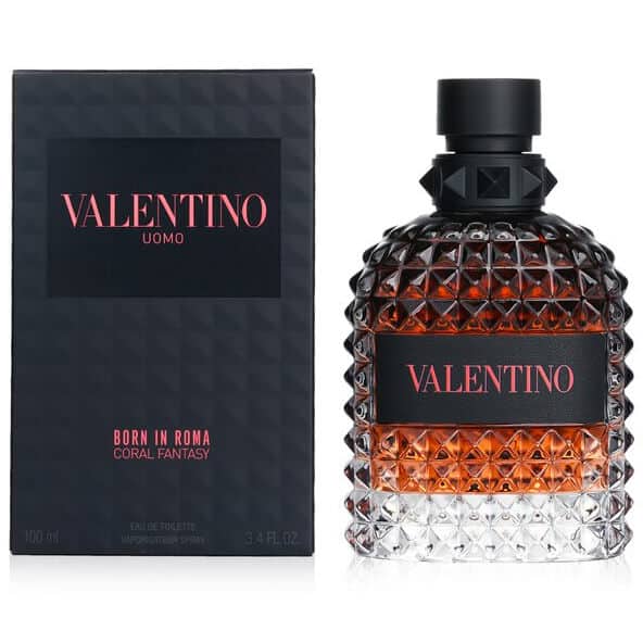 Perfume Born In Roma Coral Fantasy Valentino Uomo Edt Hombre 100ml