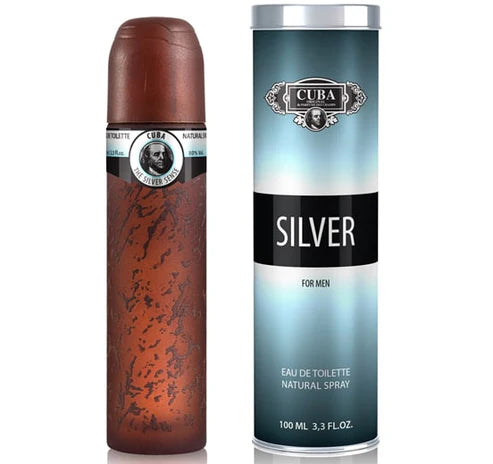 Perfume Cuba Silver Parfums Des Champs Hombre Eau De Toilette 100ml