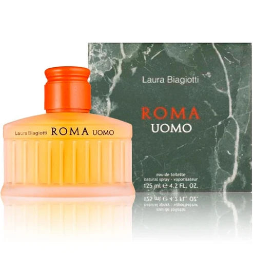 Perfume Roma Uomo De Laura Biagiotti Eau De Toilette 125ml