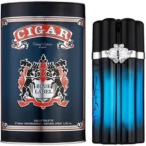 Perfume Cigar Blue Label Remy Latour 100ml Eau De Toilette Hombre