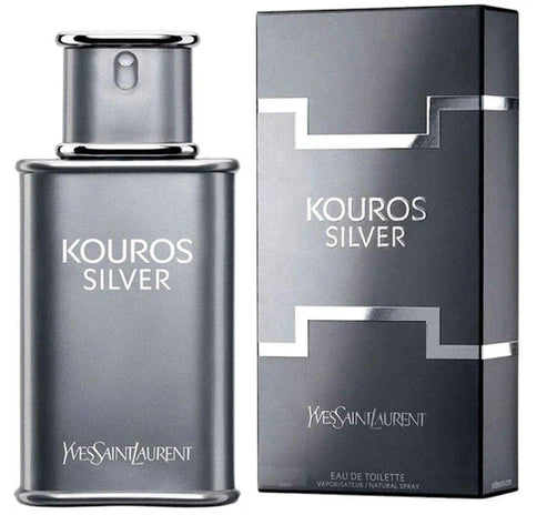 Perfume Kouros Silver Yves Saint Laurent 100ml Eau De Toilette Hombre