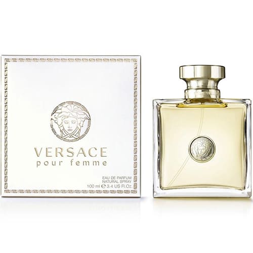 Perfume Versace Pour Femme Eau De Parfum Mujer 100ml
