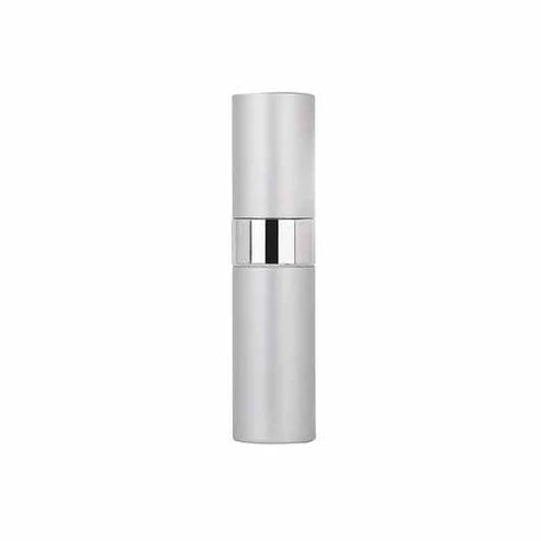 Perfumero Recargable Con Diseño Moderno y Resistente Plateado