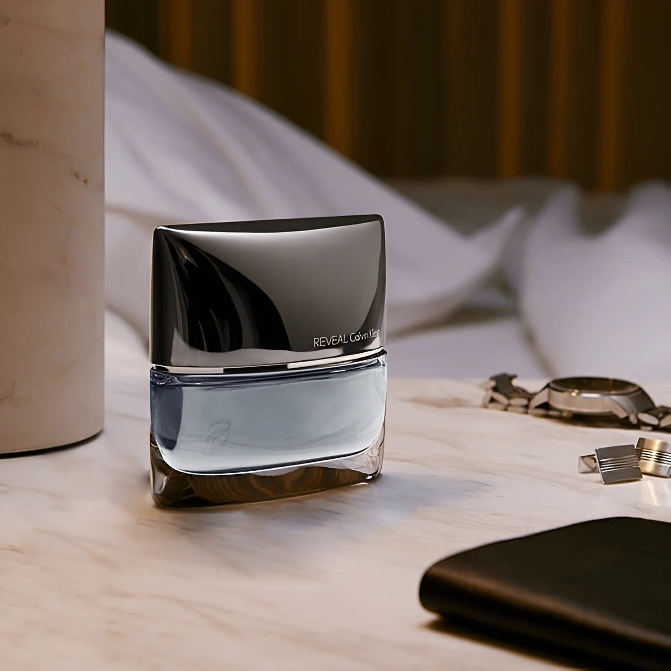 Presentación completa del perfume Reveal Calvin Klein Men 100ml