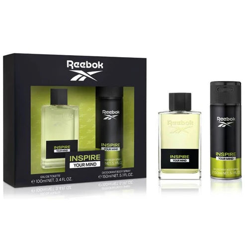 Estuche Reebok Inspire Your Mind Set 100ml Eau De Toilette Hombre