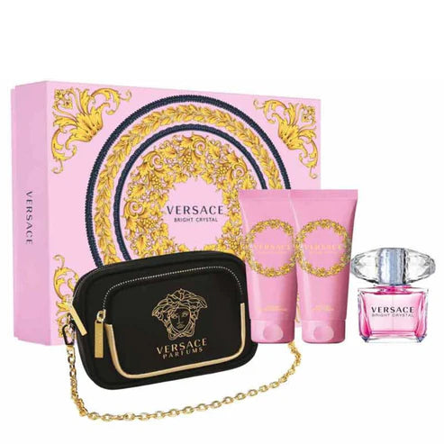 Estuche Bright Crystal Versace Set Mujer Eau De Toilette 90ml