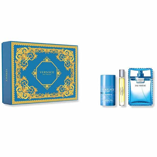 Versace Eau Fraiche Set Estuche Hombre Eau De Toilette 100ml