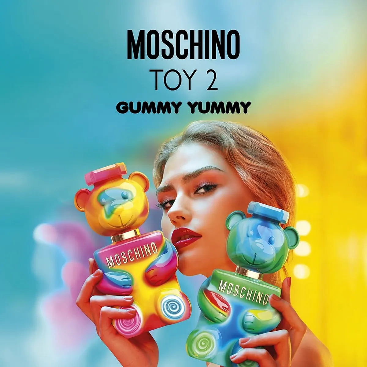Vista frontal Moschino Toy 2 Yummy EDP 100ml