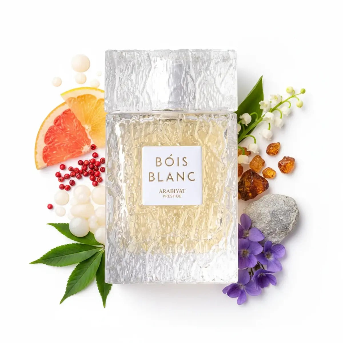 Vista previa del perfume Arabiyat Prestige Bóis Blanc EDP 100 ml unisex