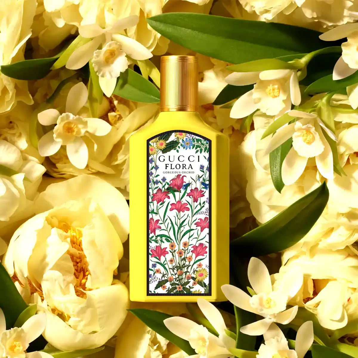 Vista previa del perfume Gucci Flora Gorgeous Orchid EDP 100 ml para mujer
