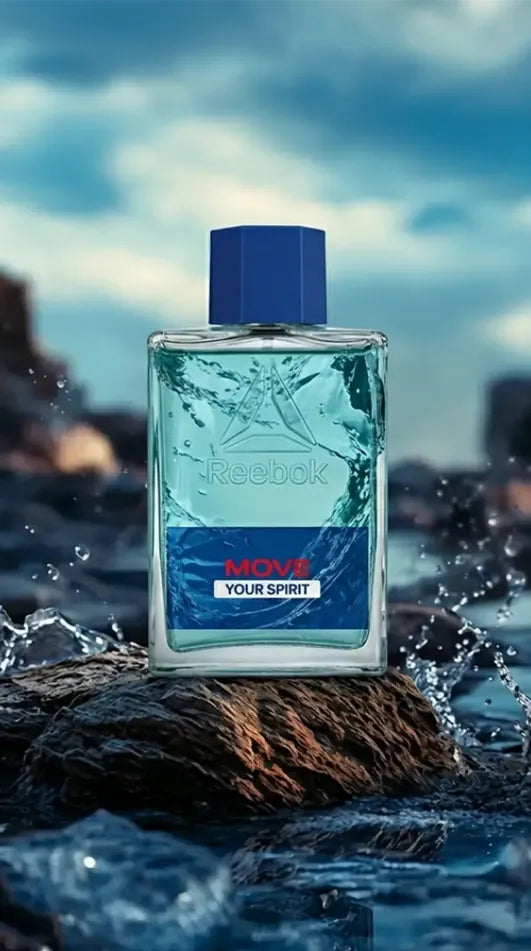 Colección de perfumes Reebok originales para hombre y mujer con fragancias frescas, modernas y versátiles.