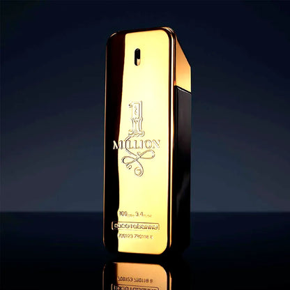 Vista frontal del perfume 1 Million Paco Rabanne 100ml hombre