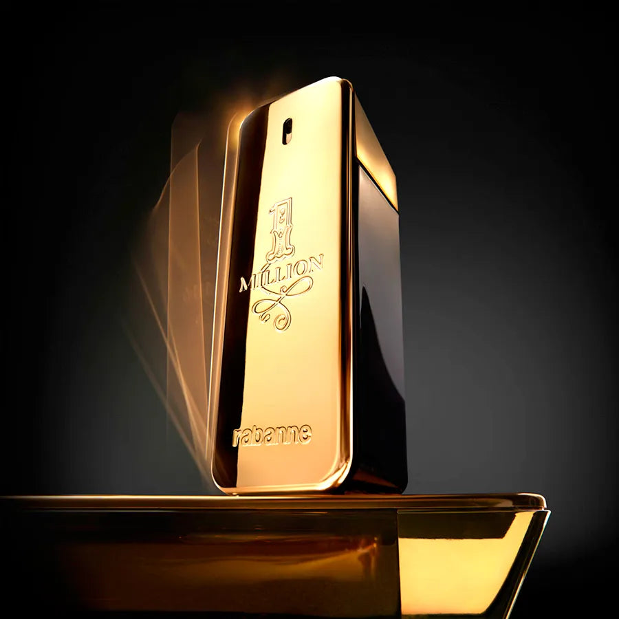 Caja original de perfume 1 Million Paco Rabanne presentación oficial