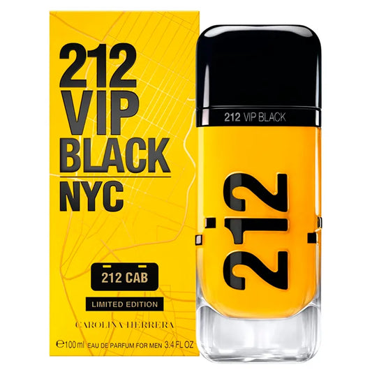 Perfume 212 VIP Black Cap Carolina Herrera 100ML Eau de Parfum para hombre original