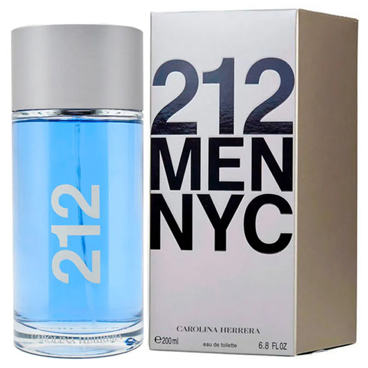 Perfume 212 Men NYC Carolina Herrera Hombre 200 ml Eau de Toilette