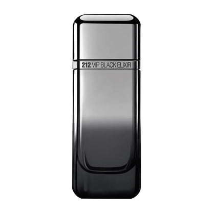 Detalle del frasco 212 VIP Black Elixir Carolina Herrera Eau de Parfum Hombre 100ml