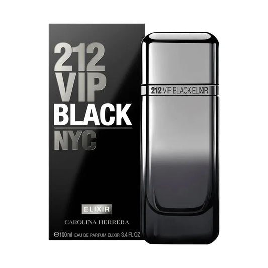 Perfume 212 VIP Black Elixir Carolina Herrera Eau de Parfum Hombre 100ml vista frontal